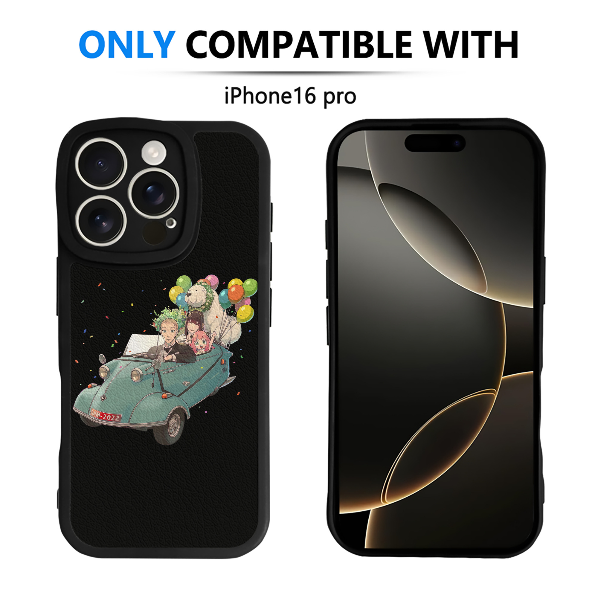 （画像用） SPY×FAMILY间谍家家酒 【iPhone 16シリーズ対応】シリコンスマホケース（レザー調） 材質：シリコン